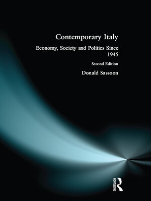 cover image of Contemporary Italy